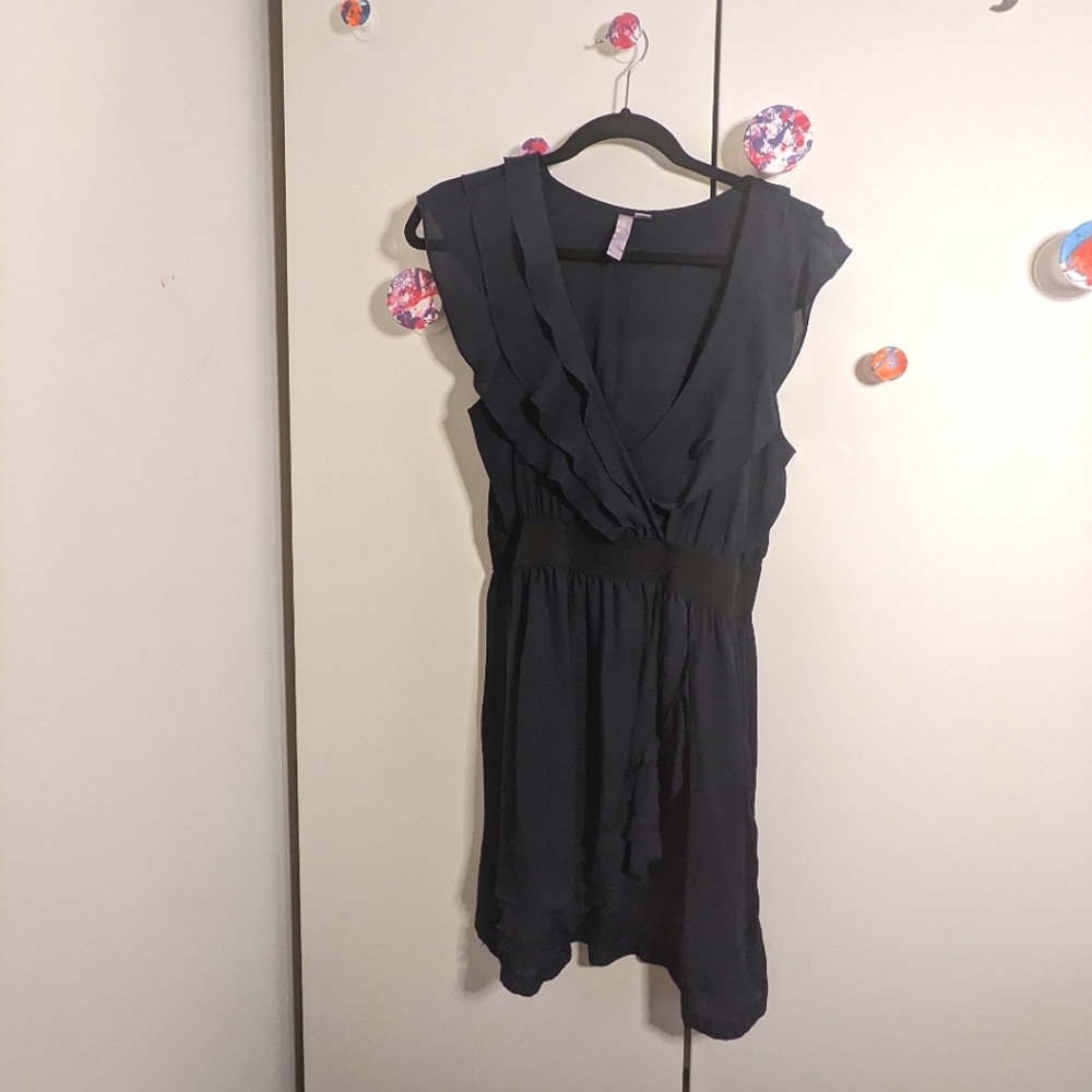 Navy blue dress
